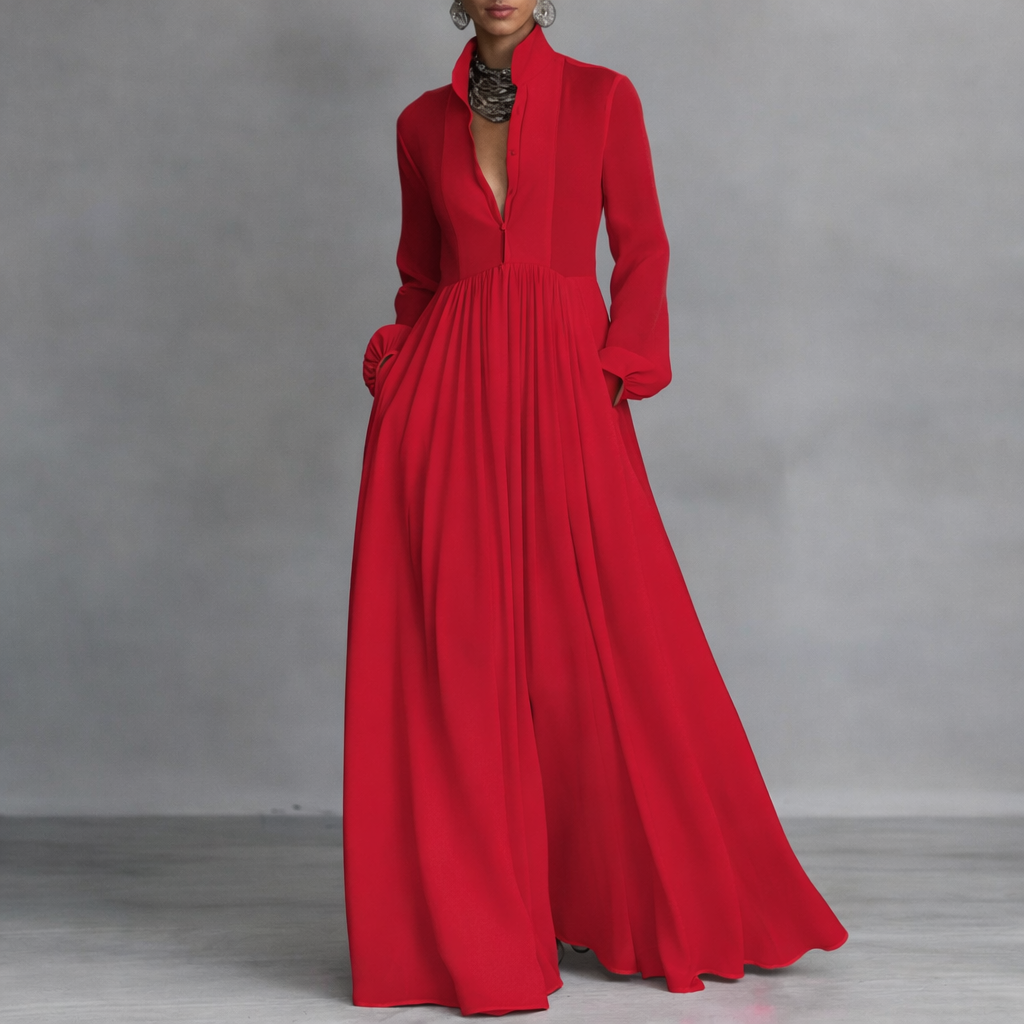 VUI Paris | Robe Longue Fluide Élégante Mathilde