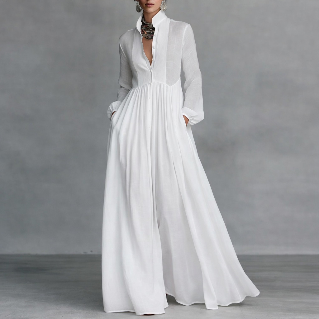 VUI Paris | Robe Longue Fluide Élégante Mathilde