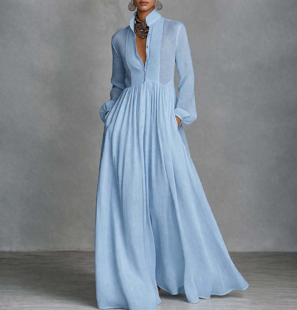 VUI Paris | Robe Longue Fluide Élégante Mathilde