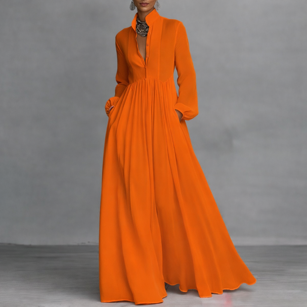 VUI Paris | Robe Longue Fluide Élégante Mathilde