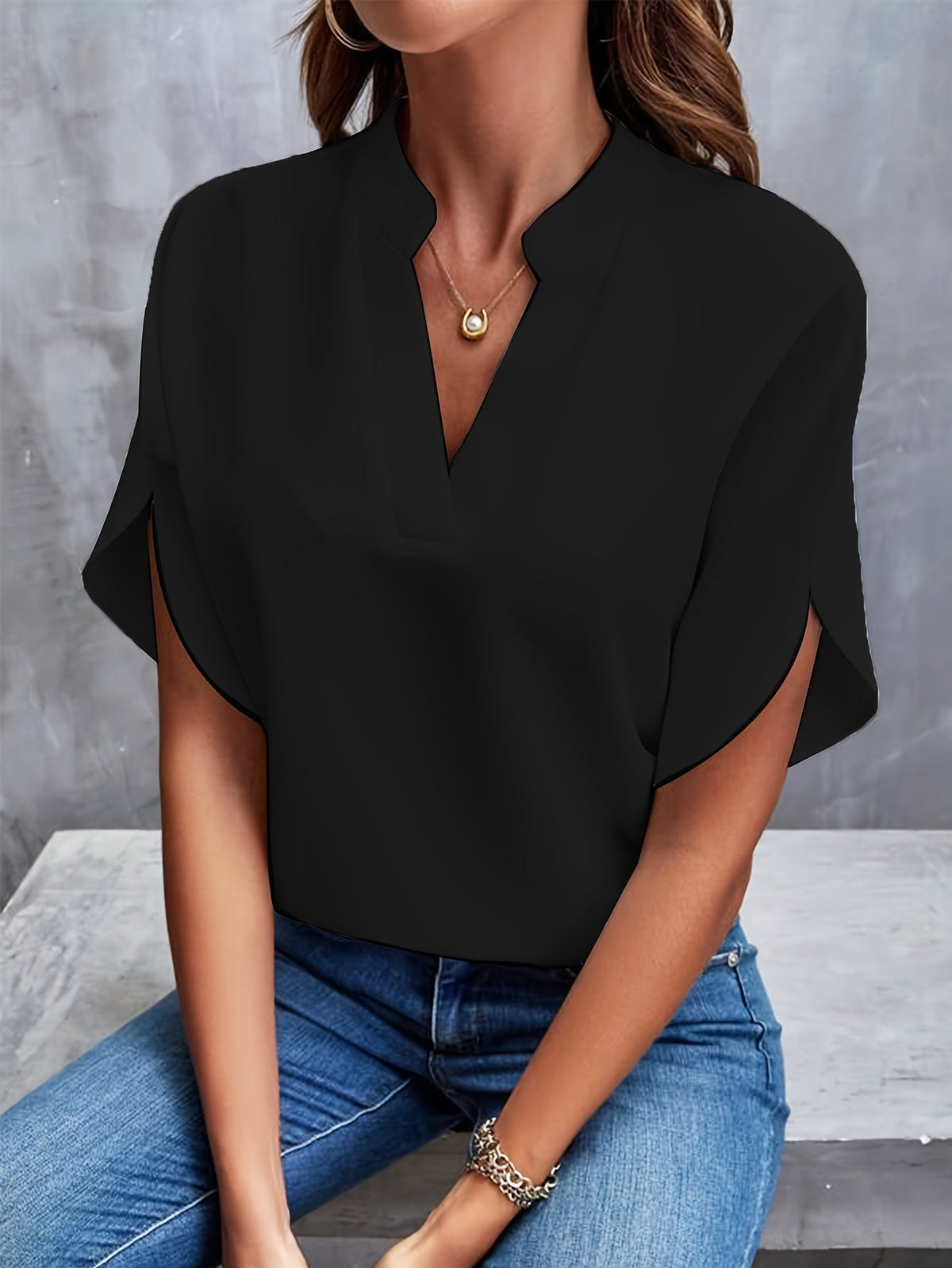 VUI Paris | Blouse Élégante en Tissu Léger pour Femmes