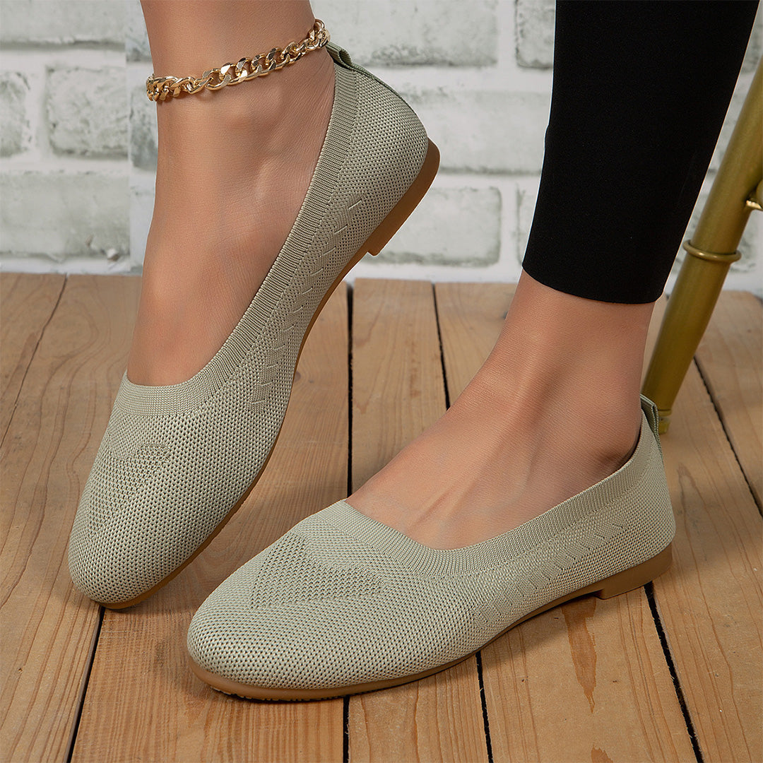 VUI Paris | Ballerines Souples en Maille Brigitte