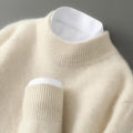 VUI Paris | Pull Élégant Col Montant Camille