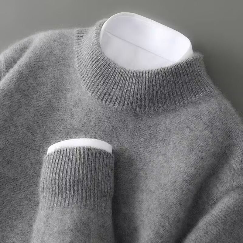 VUI Paris | Pull Élégant Col Montant Camille