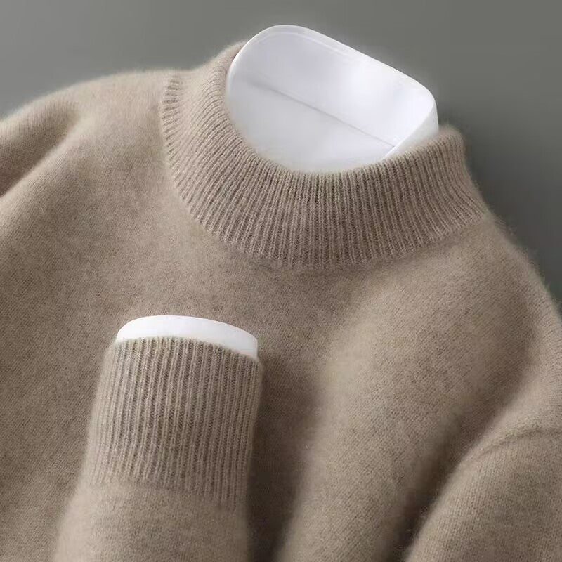 VUI Paris | Pull Élégant Col Montant Camille