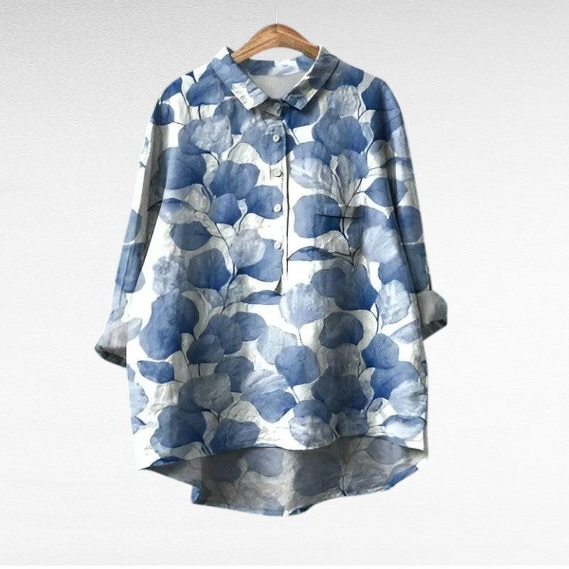 VUI Paris | Chemise Élégante à Motif Émilie (1+1 GRATUIT!)
