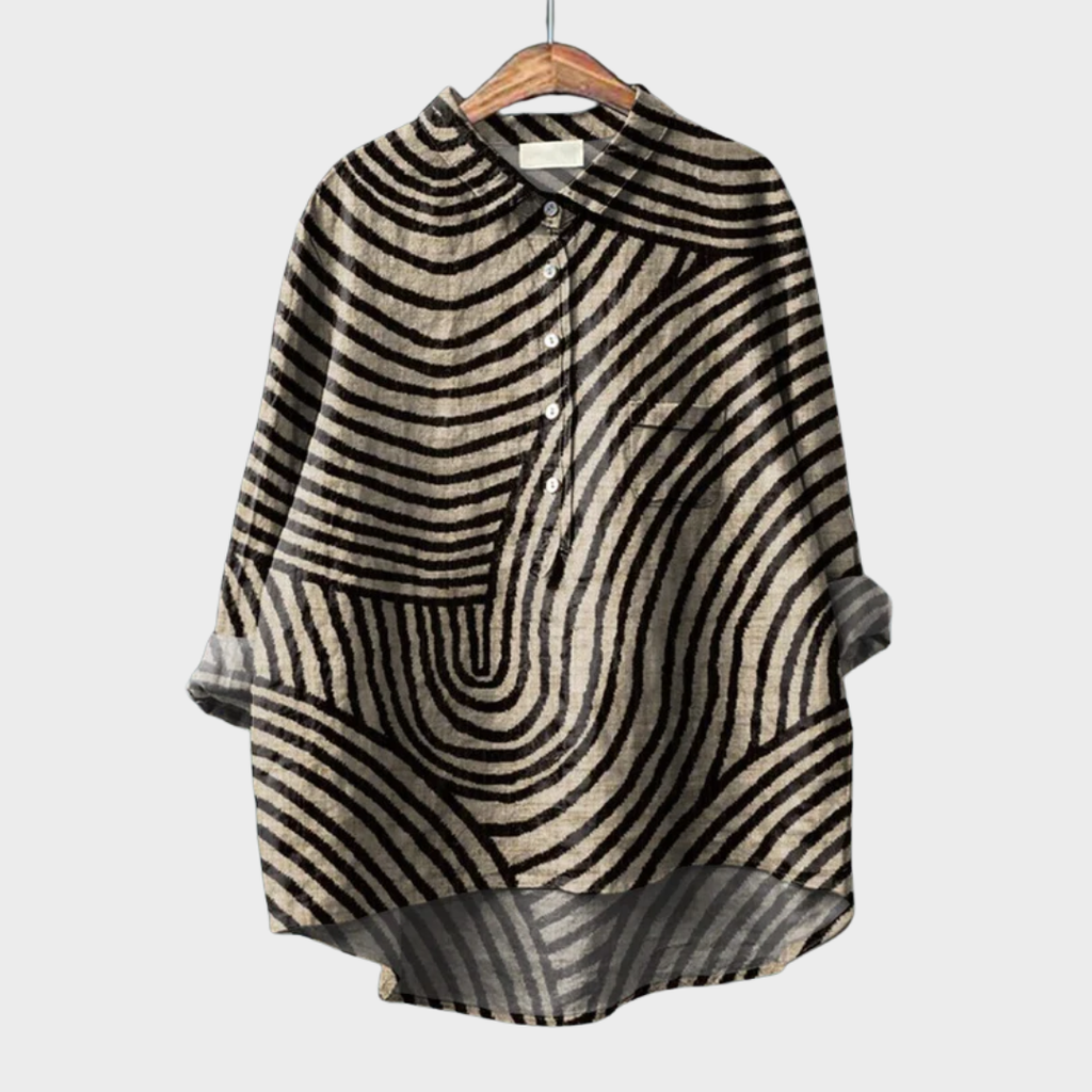 VUI Paris | Chemise Élégante à Motif Émilie (1+1 GRATUIT!)