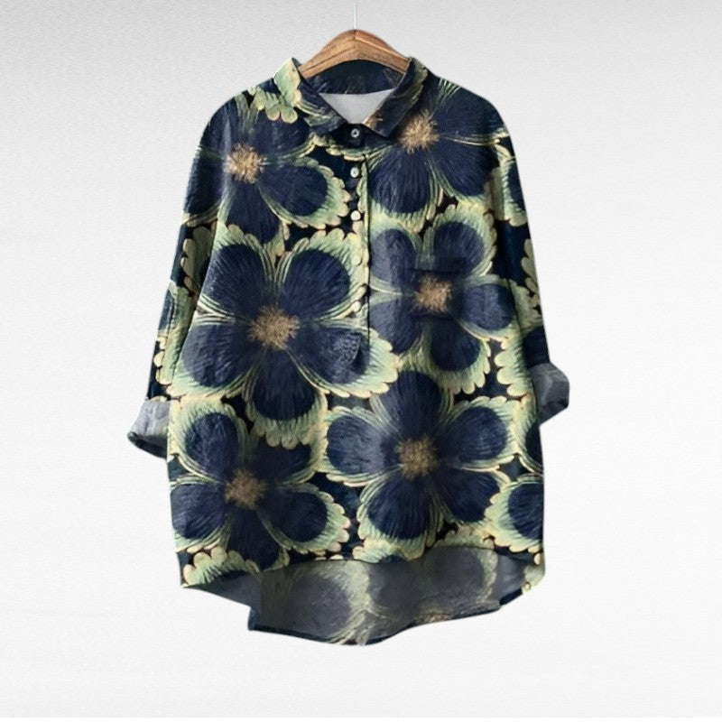 VUI Paris | Chemise Élégante à Motif Émilie (1+1 GRATUIT!)