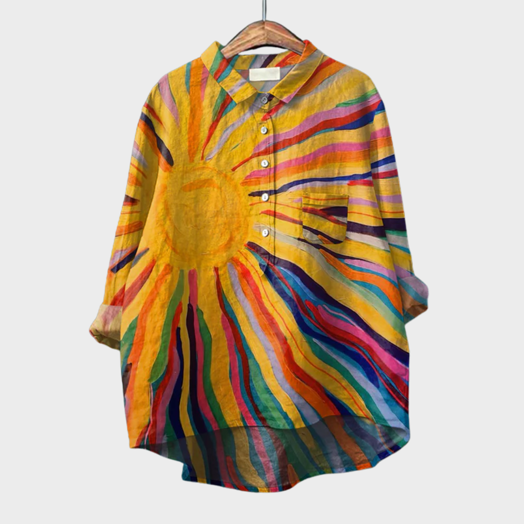 VUI Paris | Chemise Élégante à Motif Émilie (1+1 GRATUIT!)