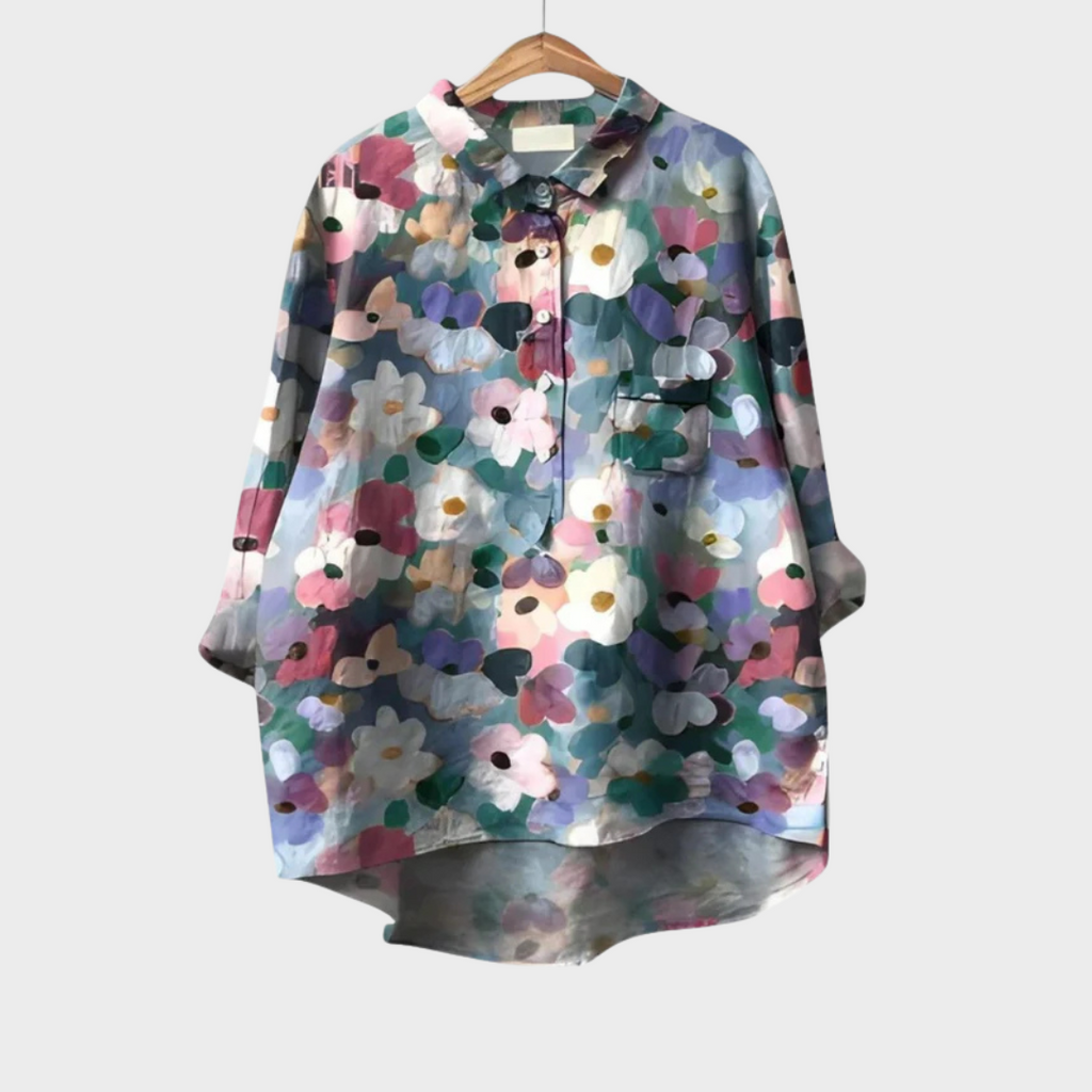 VUI Paris | Chemise Élégante à Motif Émilie (1+1 GRATUIT!)