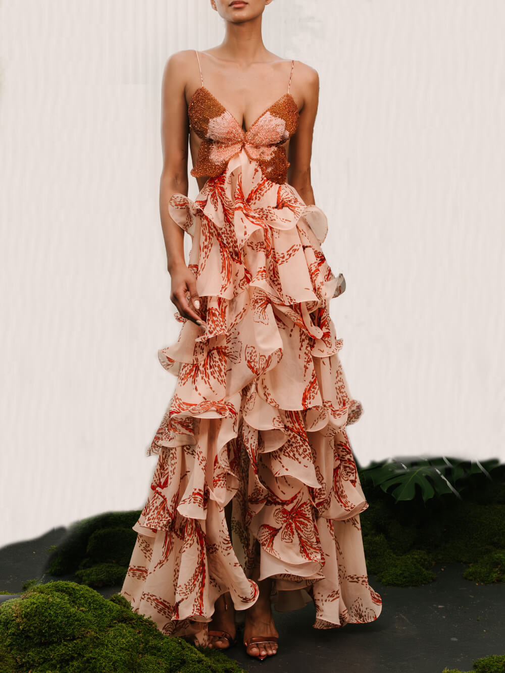 VUI Paris | Robe Maxi Papillon Signature