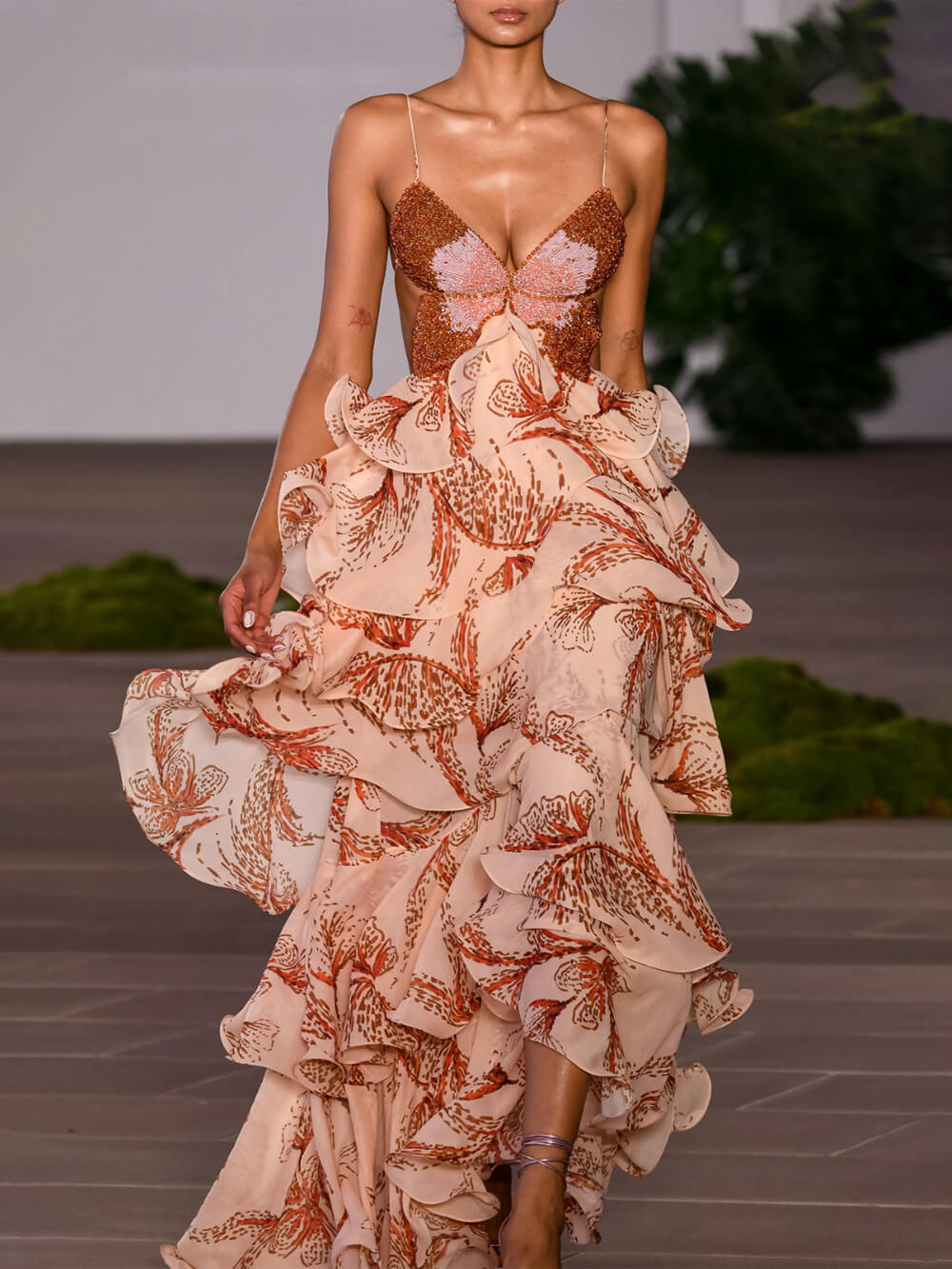 VUI Paris | Robe Maxi Papillon Signature