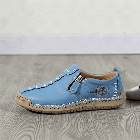 VUI Paris | Mocassins Orthopédiques Confort Zippés Élise