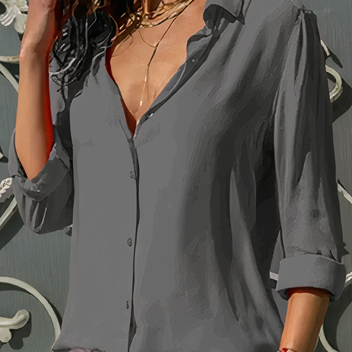 VUI Paris | Blouse en Chiffon Élégante Yasmine