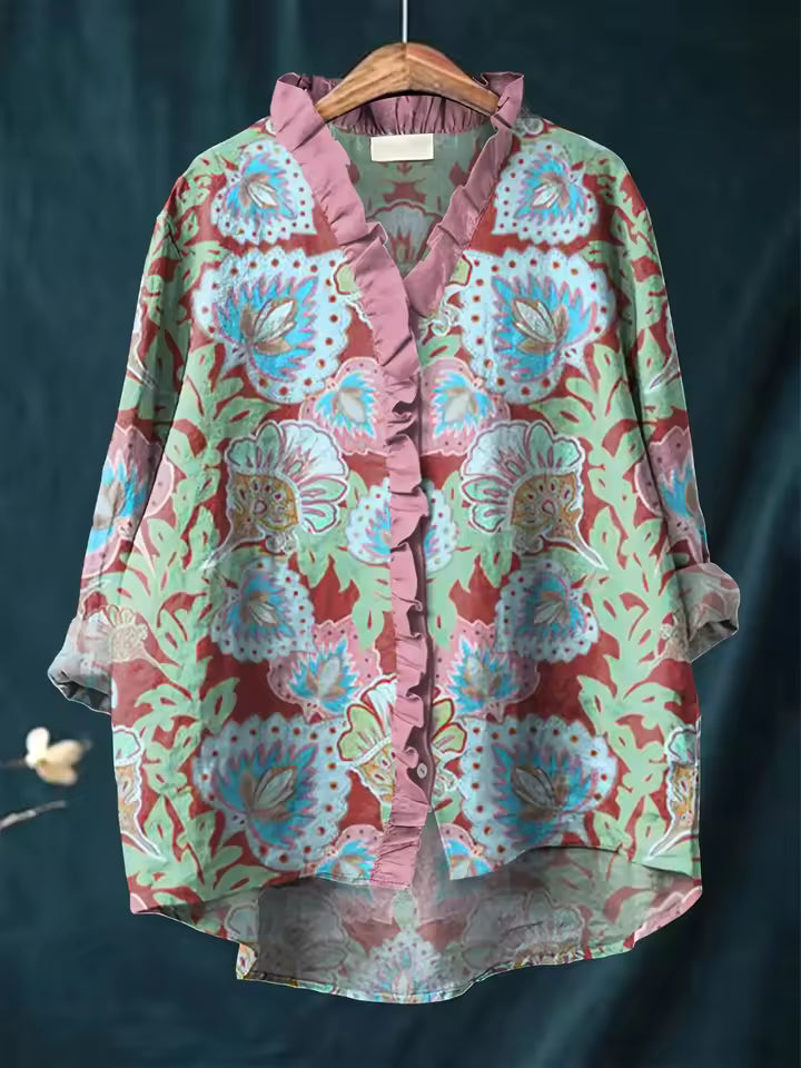 VUI Paris | Blouse au Caractère Calme Mia