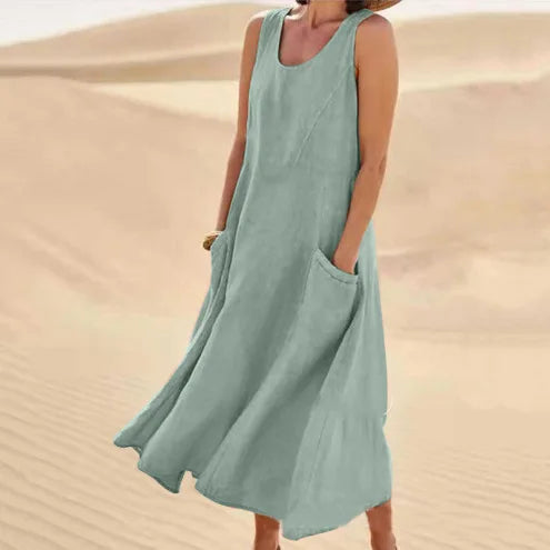 VUI Paris | Robe Maxi Confort Naturel Chloé