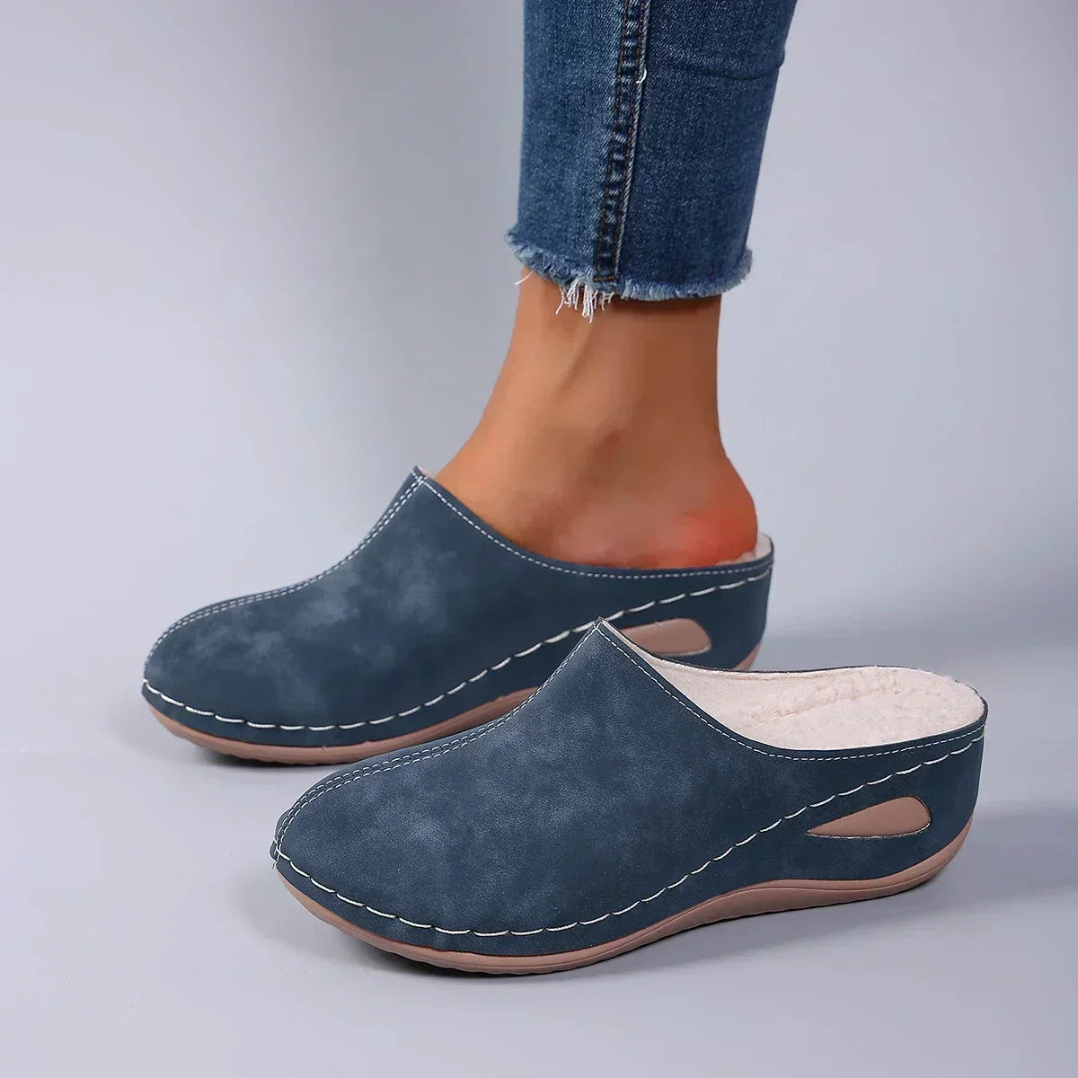 VUI Paris | Sabots Fermés Doublés Amélie