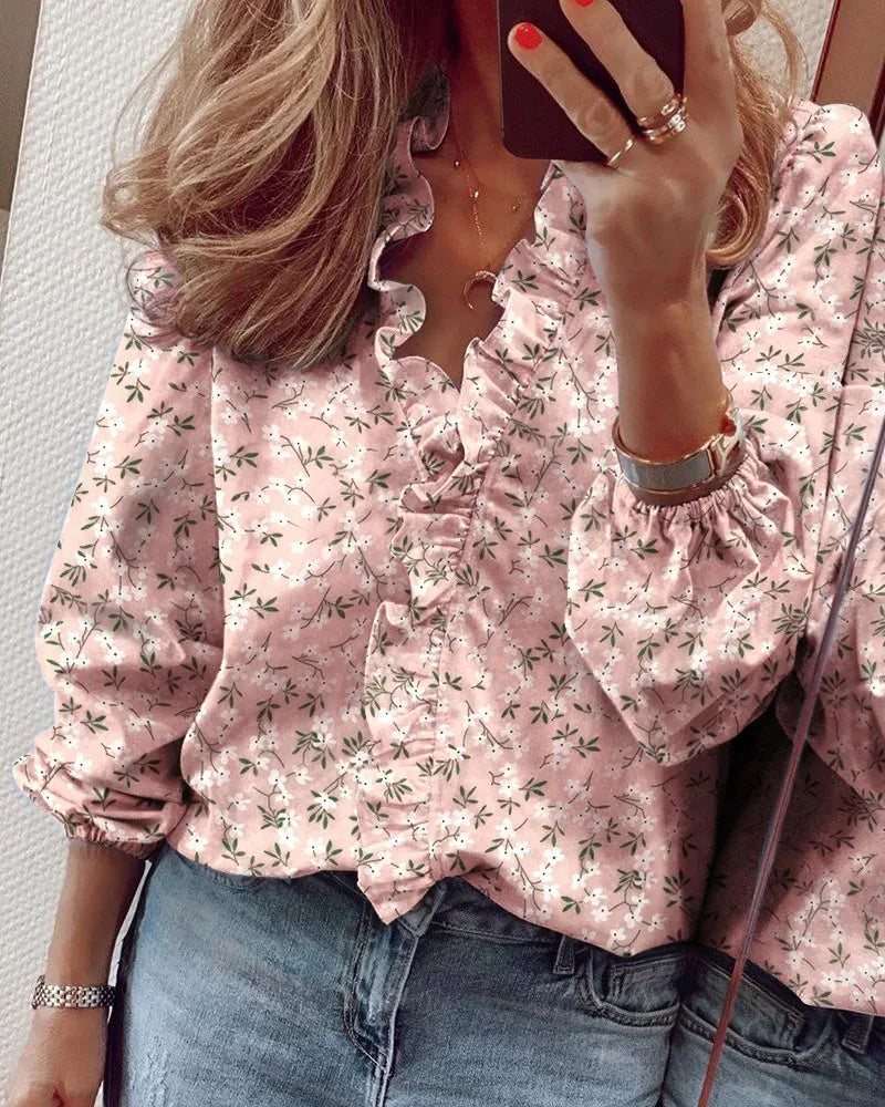 VUI Paris | Blouse Élégante à Manches Longues Maren
