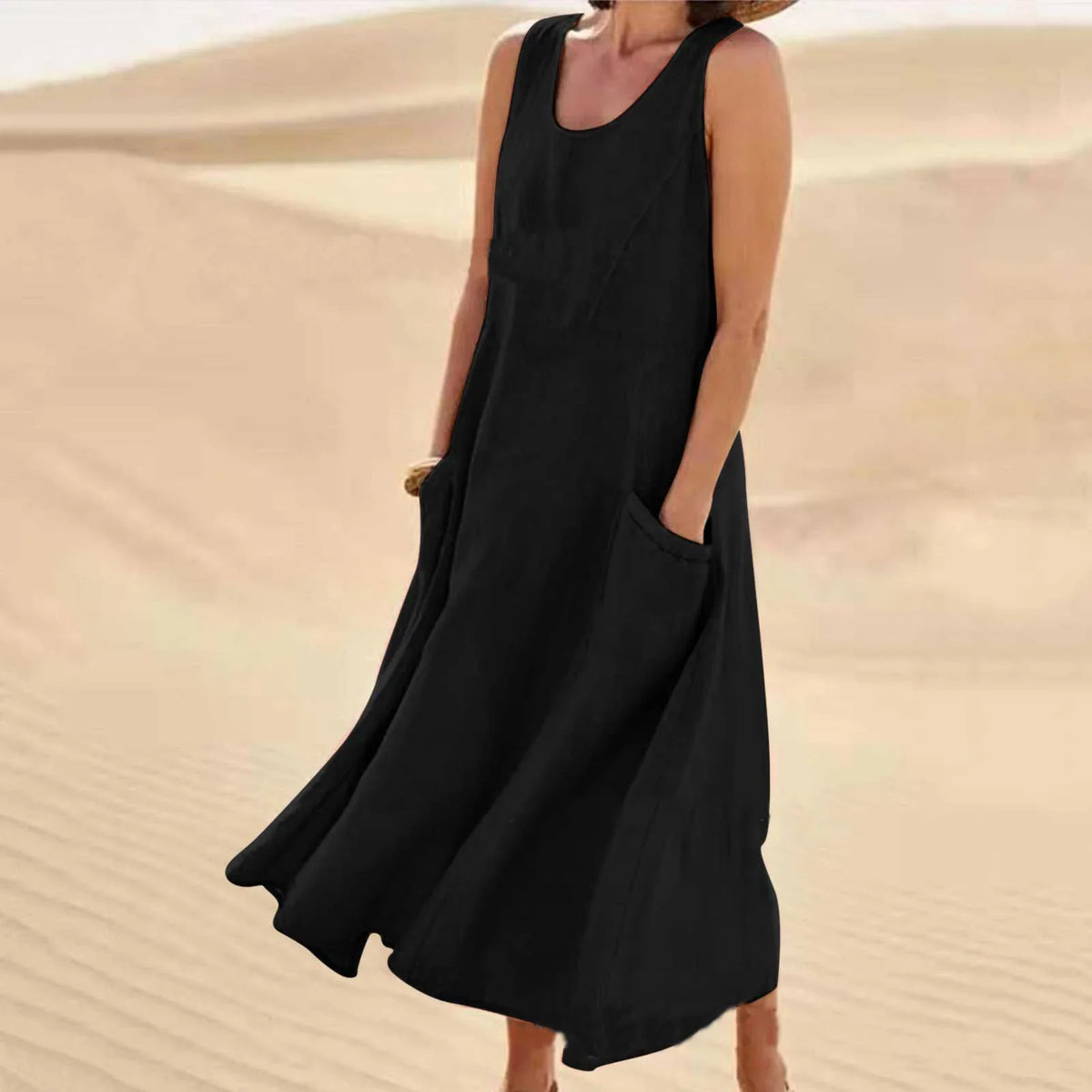 VUI Paris | Robe Maxi Confort Naturel Chloé