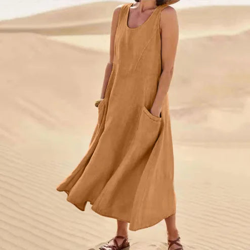 VUI Paris | Robe Maxi Confort Naturel Chloé