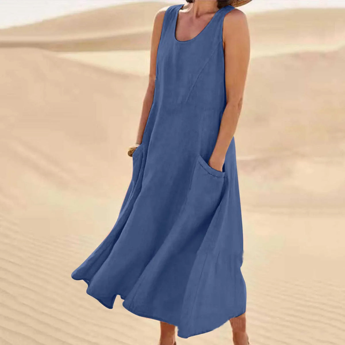 VUI Paris | Robe Maxi Confort Naturel Chloé