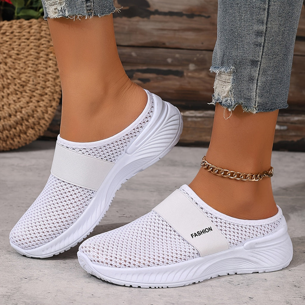 VUI Paris | Baskets Mules Mesh Respirant Nicole