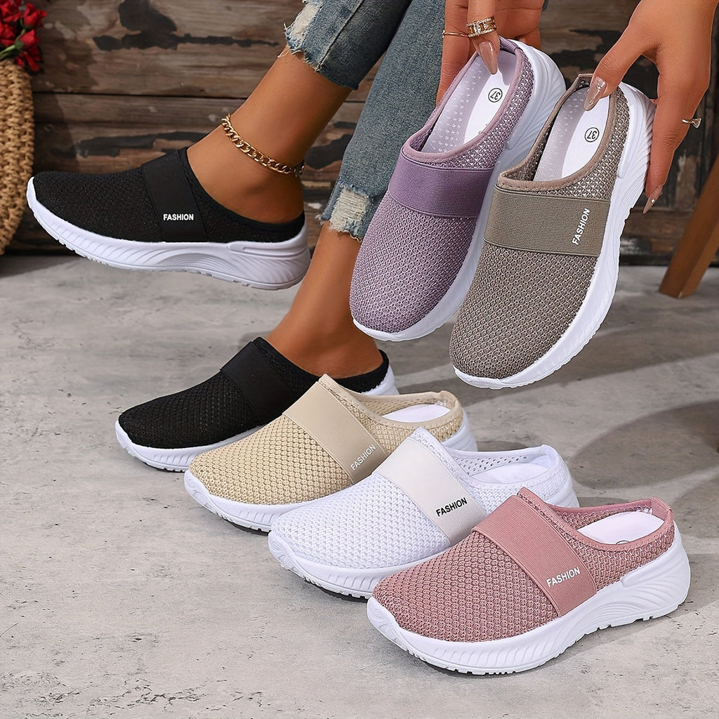 VUI Paris | Baskets Mules Mesh Respirant Nicole