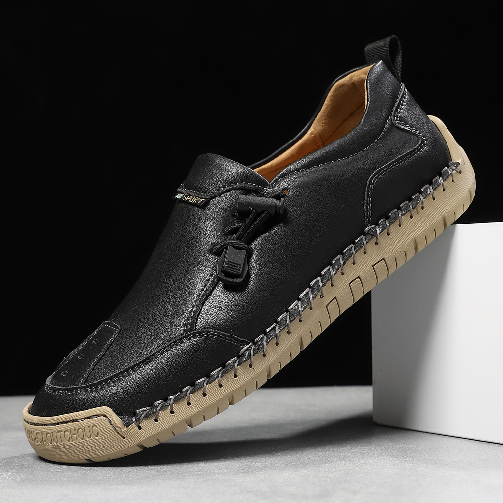 VUI Paris | Mocassins Confort Piqués Main Mathilde
