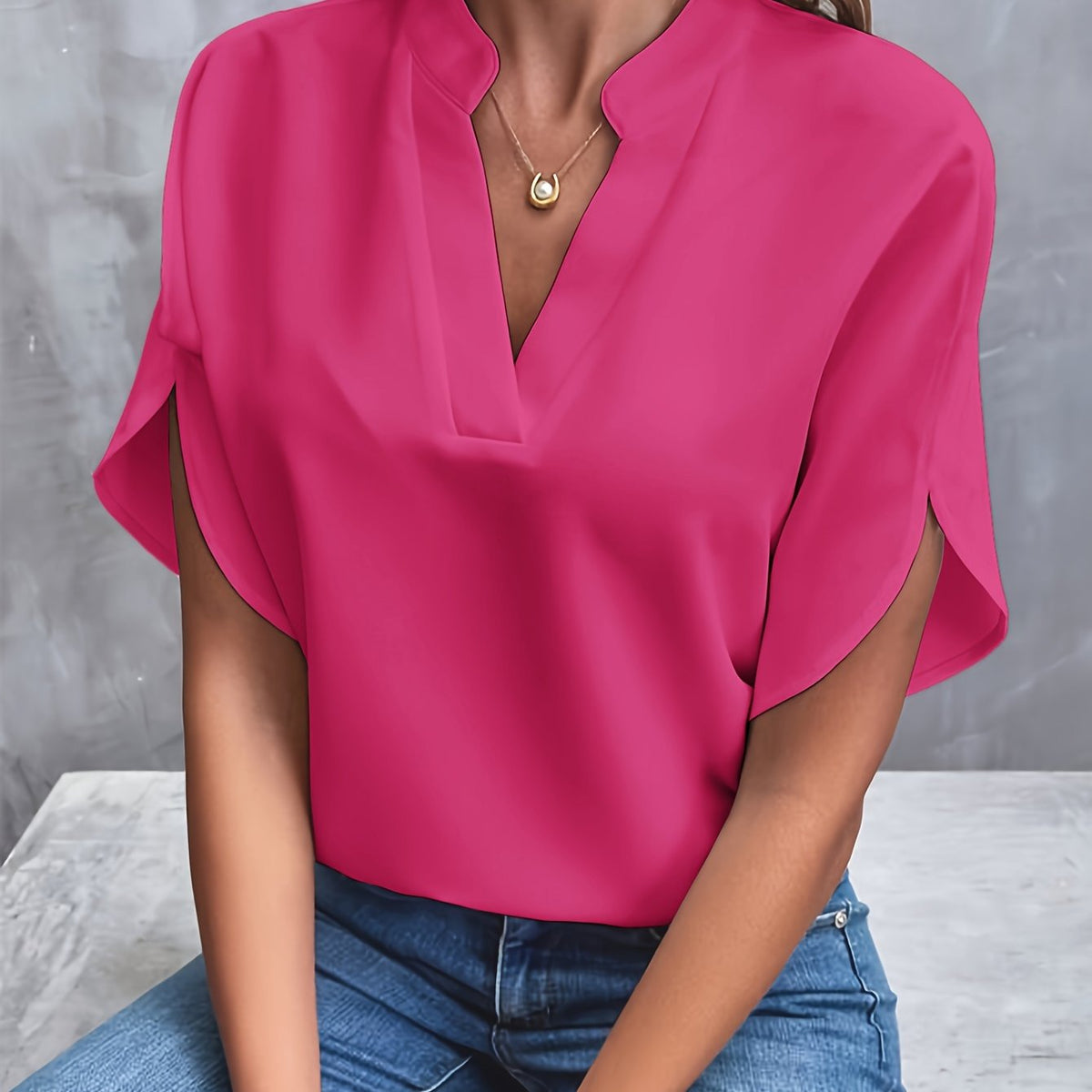 VUI Paris | Blouse Élégante en Tissu Léger pour Femmes