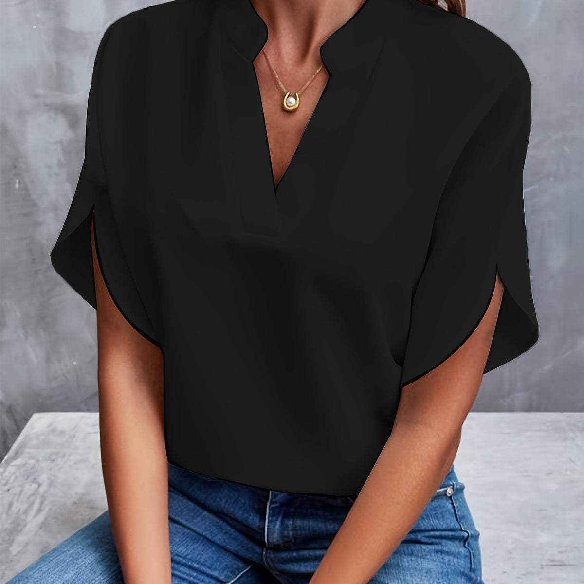 VUI Paris | Blouse Élégante en Tissu Léger pour Femmes