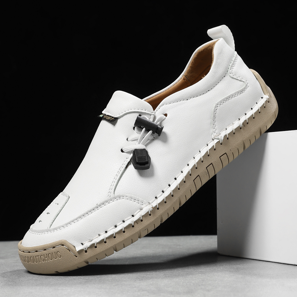 VUI Paris | Mocassins Confort Piqués Main Mathilde