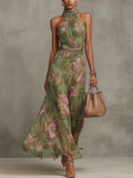 VUI Paris | Robe Longue Élégante Florale Élise