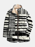 VUI Paris | Veste Matelassée Rayures Graphiques Véronique