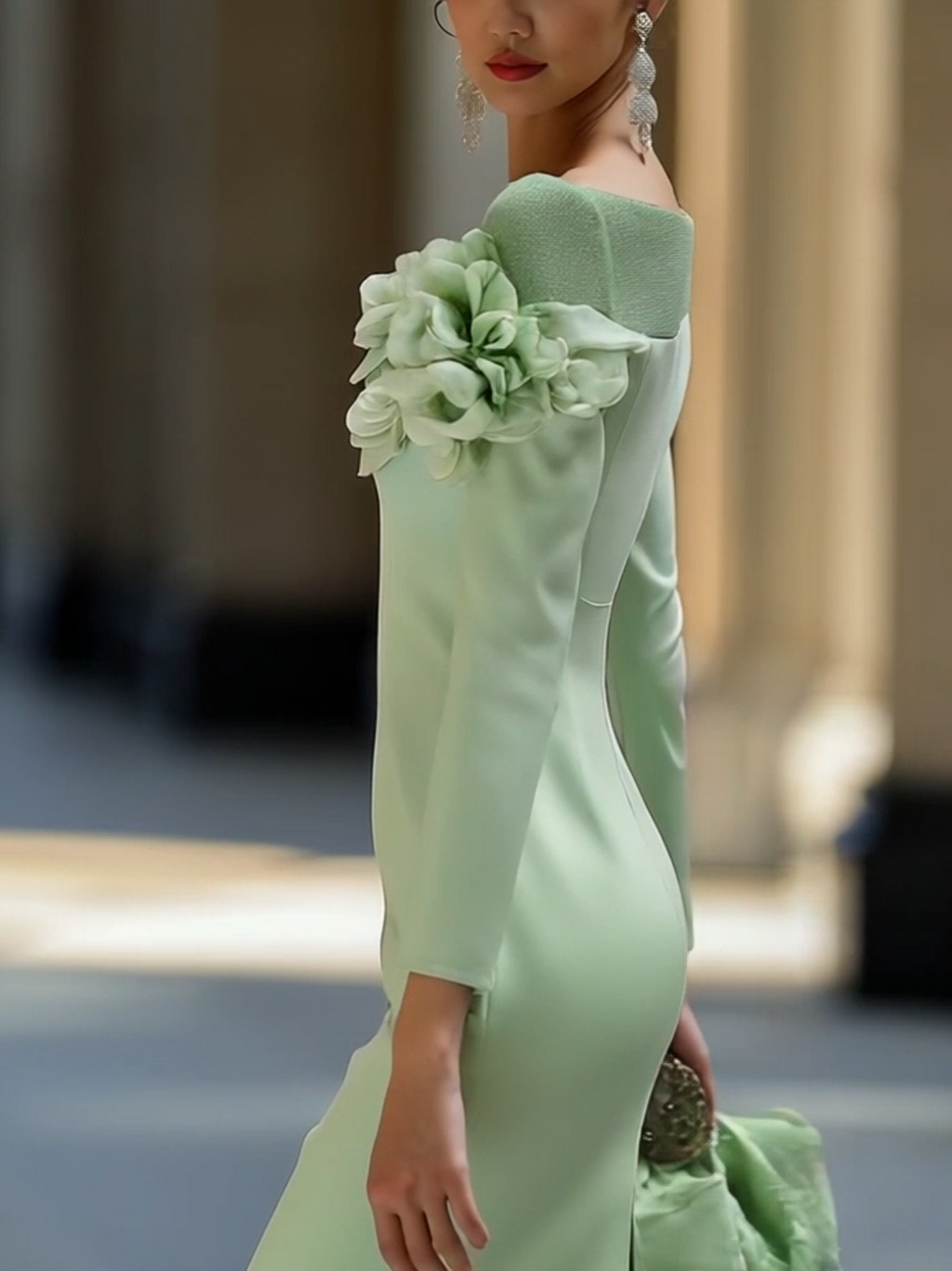 VUI Paris | ROBE DE LUXE ÉPAULES DÉNUDÉES