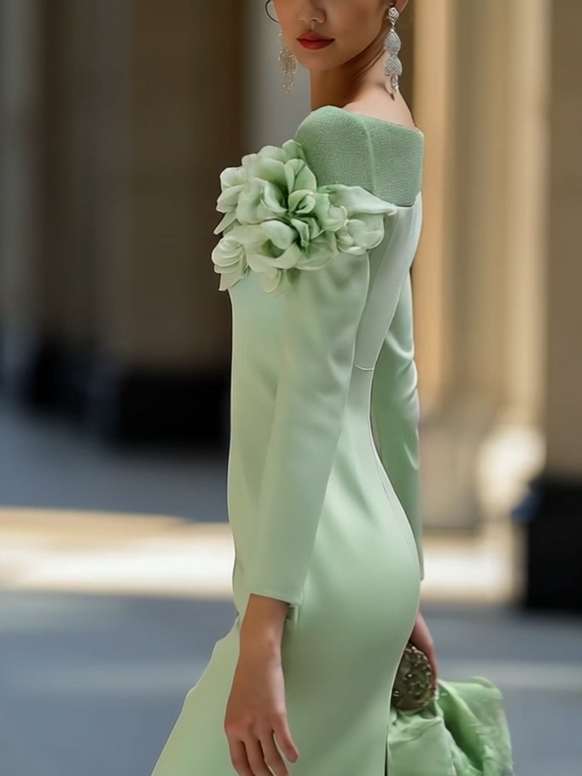VUI Paris | ROBE DE LUXE ÉPAULES DÉNUDÉES