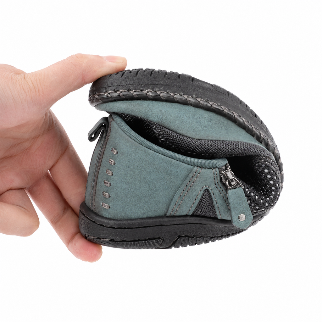 VUI Paris | Mocassins Orthopédiques Confort Zippés Élise