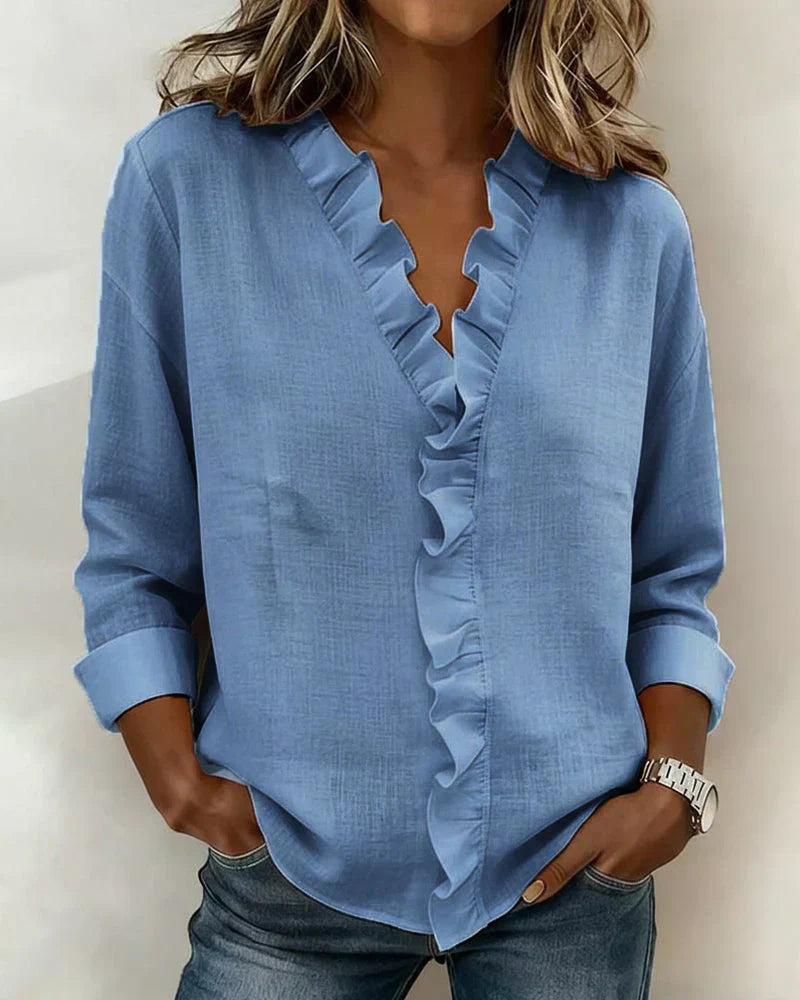 VUI Paris | Blouse à Volants Susan