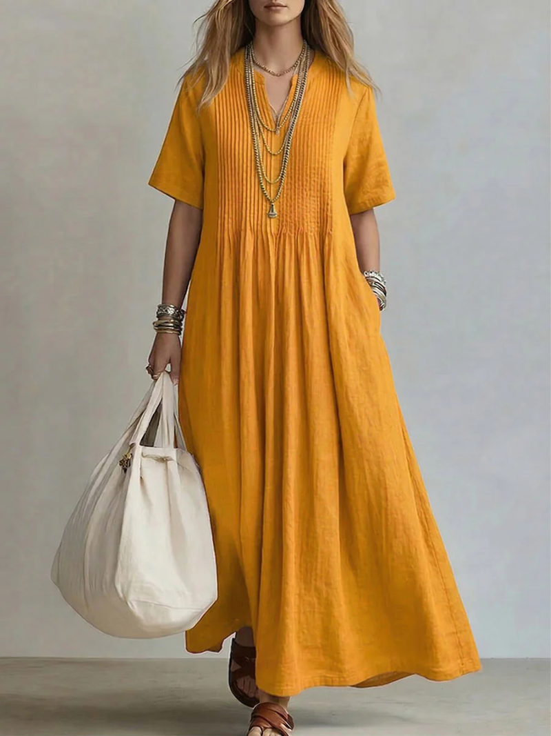 VUI Paris | Robe Plissée Élégante Léa