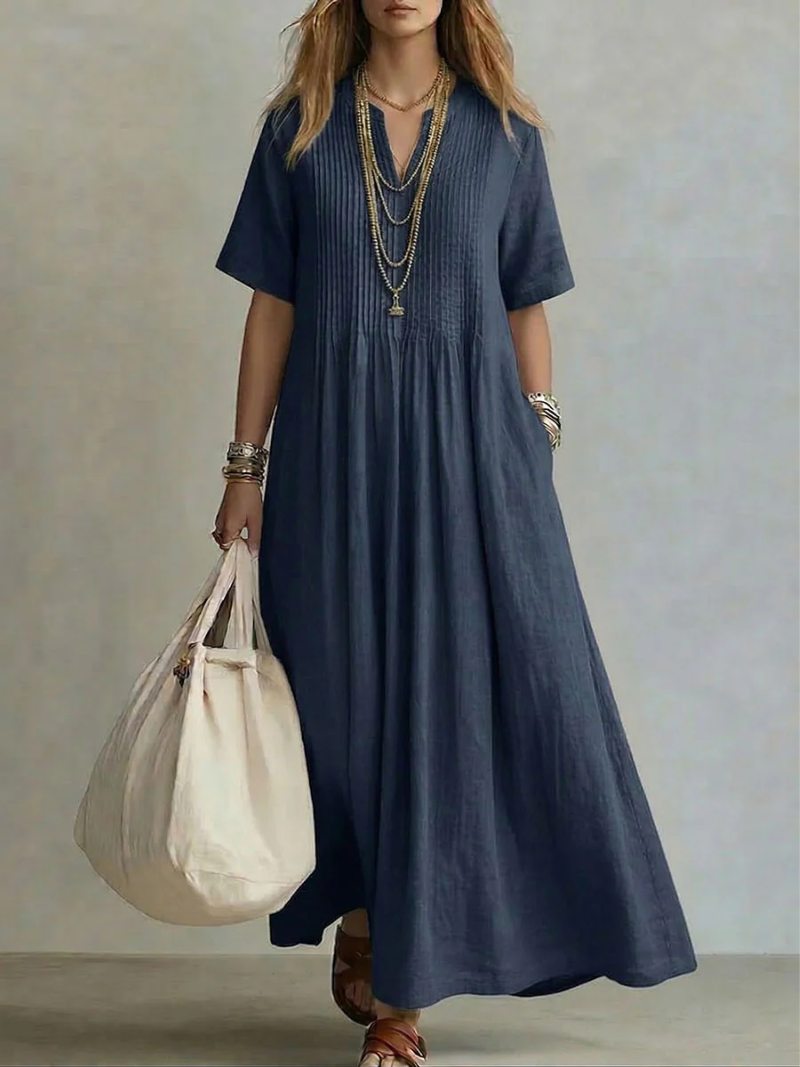 VUI Paris | Robe Plissée Élégante Léa