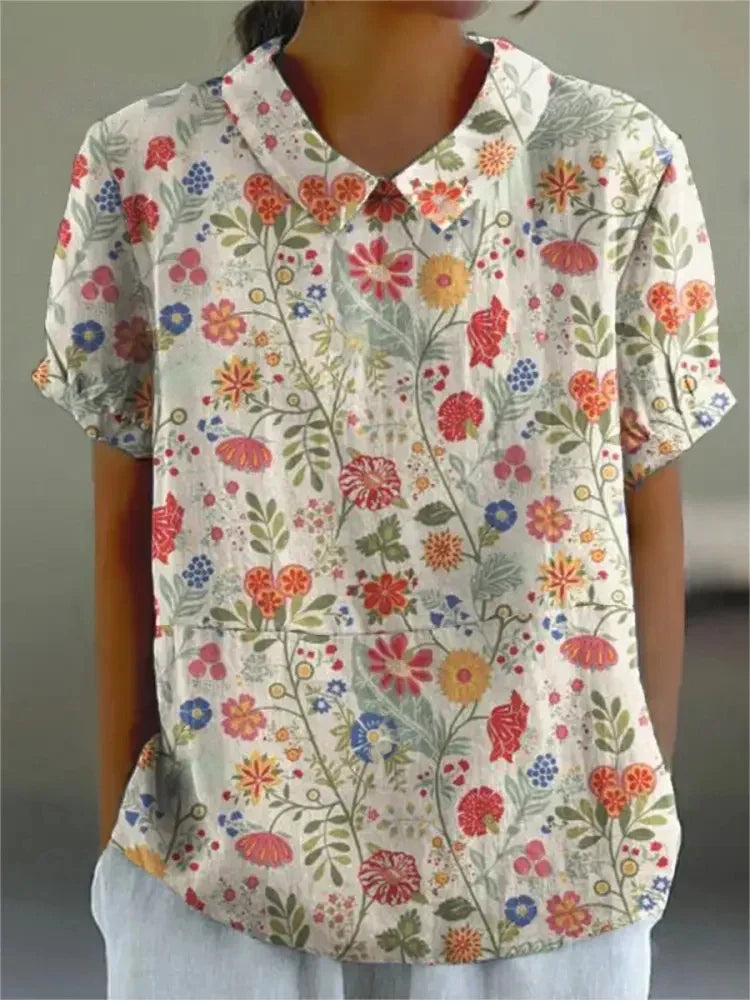 VUI Paris | Blouse Fleurie Élégante