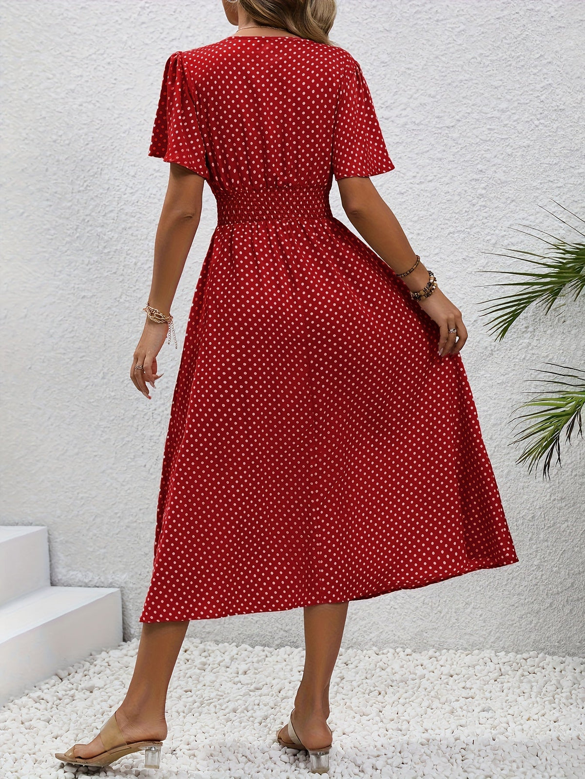 VUI Paris | Robe Élégante Pois Élisa