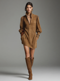 VUI Paris | ROBE COURTE EFFET DAIM