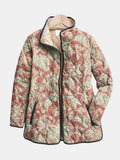 VUI Paris | Veste Matelassée Damas Terracotta Pauline