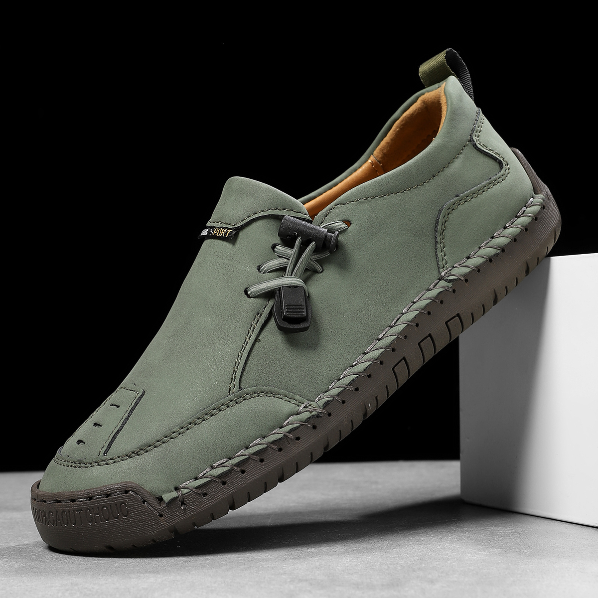 VUI Paris | Mocassins Confort Piqués Main Mathilde