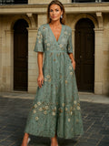 VUI Paris | Robe Longue Élégance Botanique