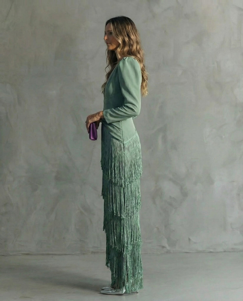 VUI Paris | Robe Élégante Franges Élise