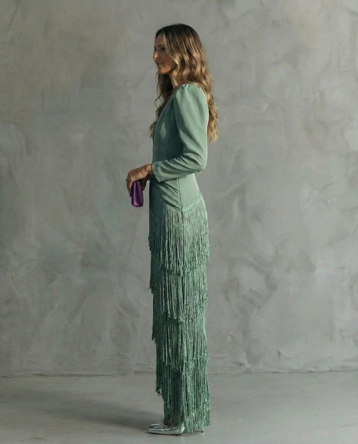VUI Paris | Robe Élégante Franges Élise