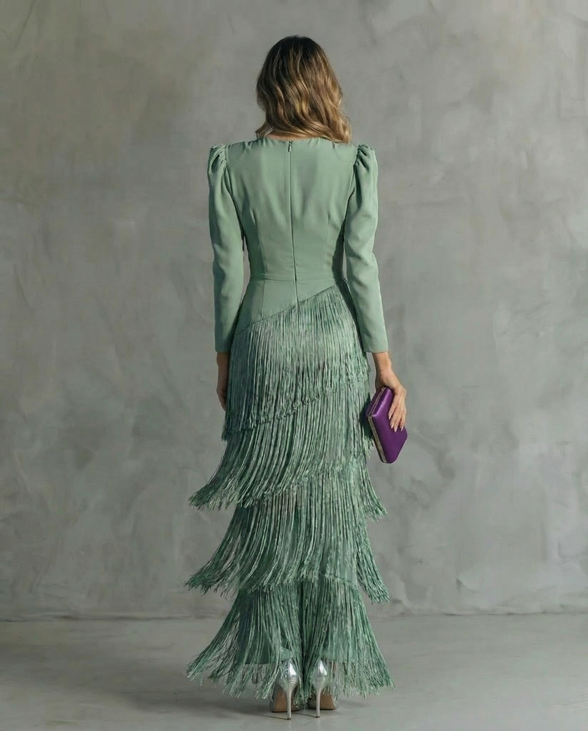 VUI Paris | Robe Élégante Franges Élise