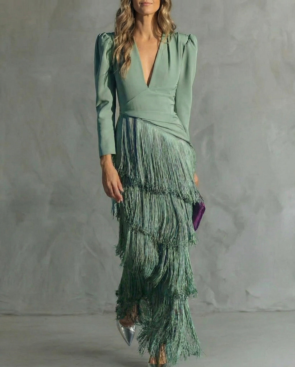 VUI Paris | Robe Élégante Franges Élise