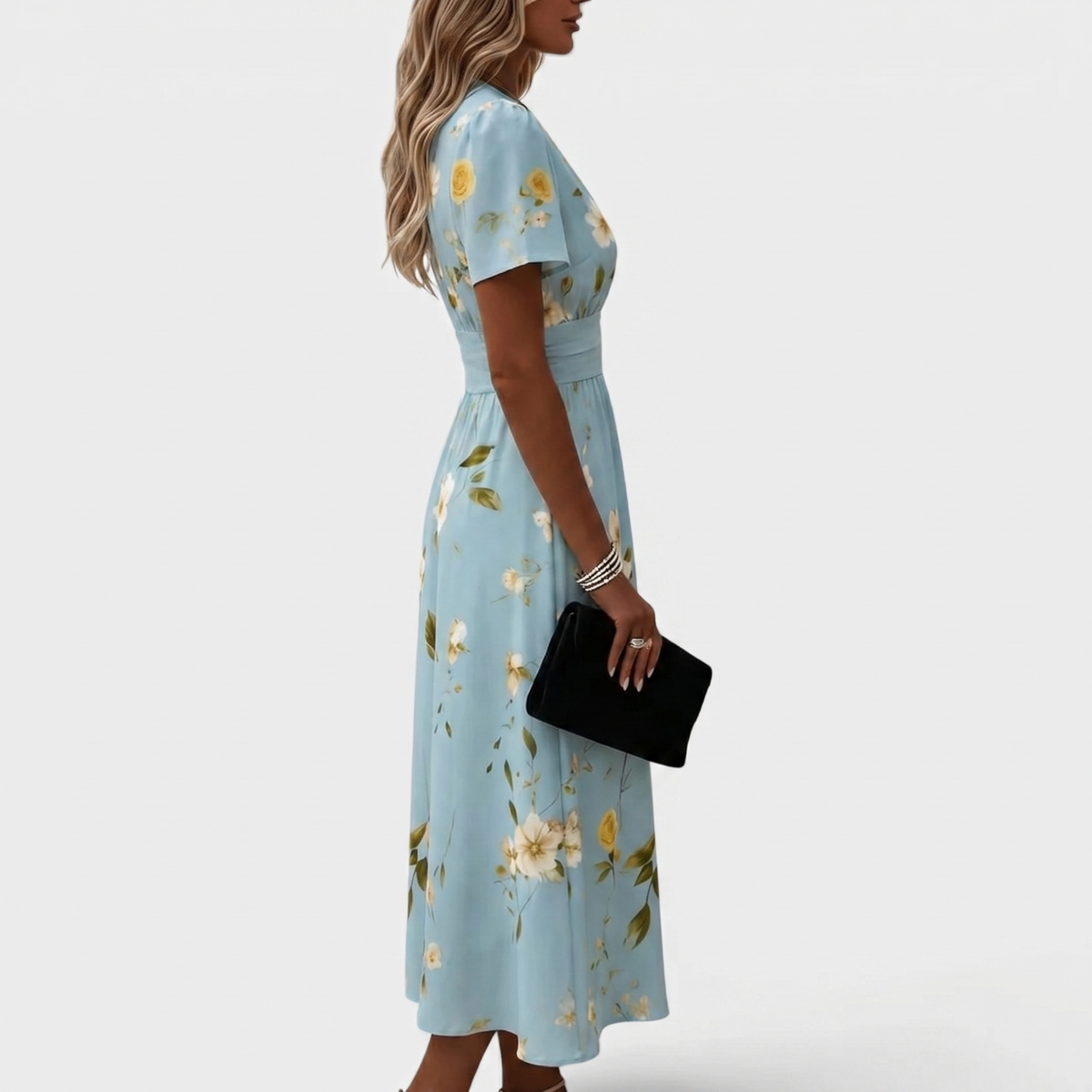 VUI Paris | Robe Élégante Florale Élina
